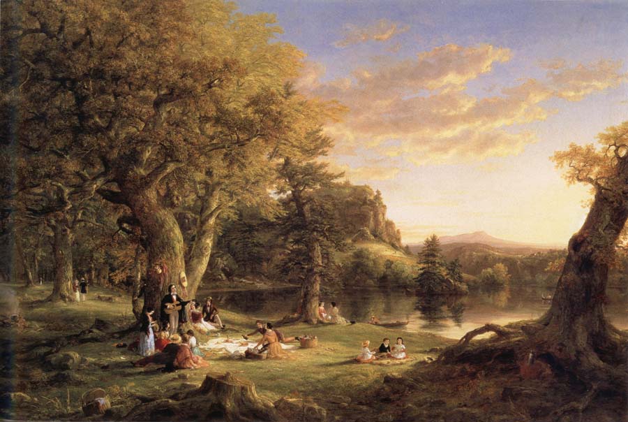 Thomas Cole A Pic-Nic Party